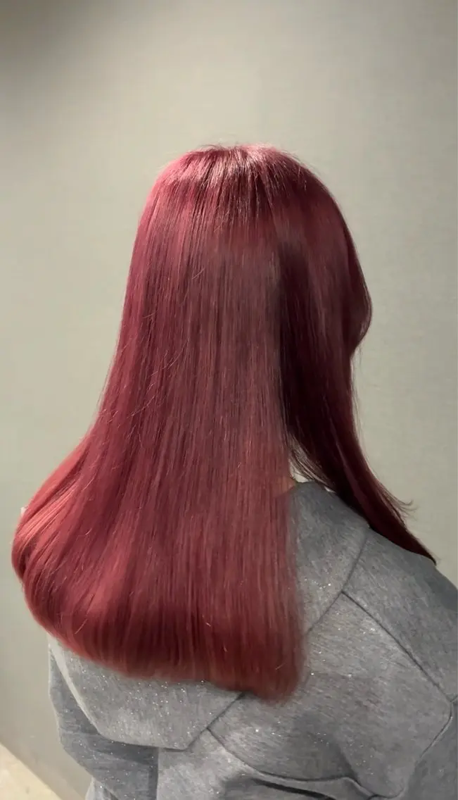 ロング カラー ブリーチ ダブルカラー ラベンダーカラー ピンクカラー ピンクラベンダー ヘアカラー arika もえのヘアスタイル