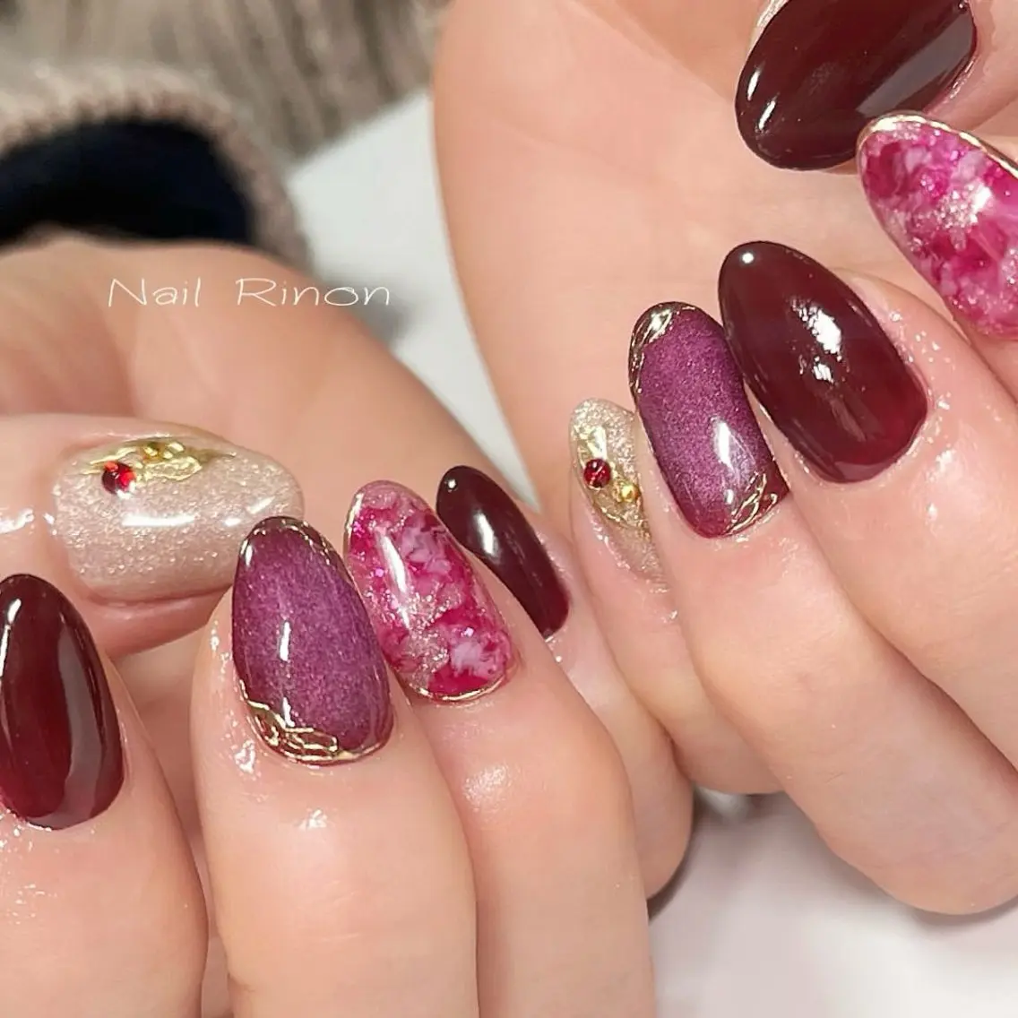 ネイル ハンドネイル Nail Rinonのネイルデザイン