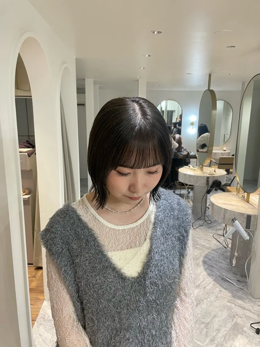 カラー ヘアカラー とば みゆうのヘアスタイル