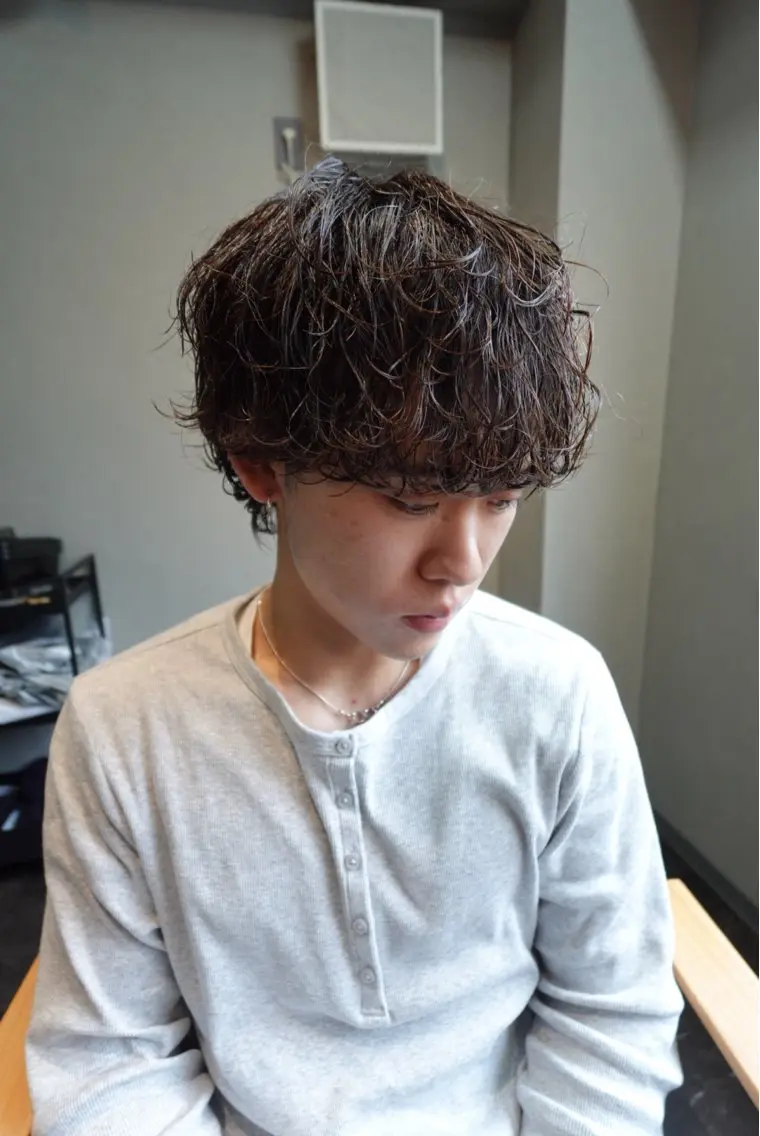 【💞🌀シャドウパーマ🌀💞】カット+シャドウパーマの写真