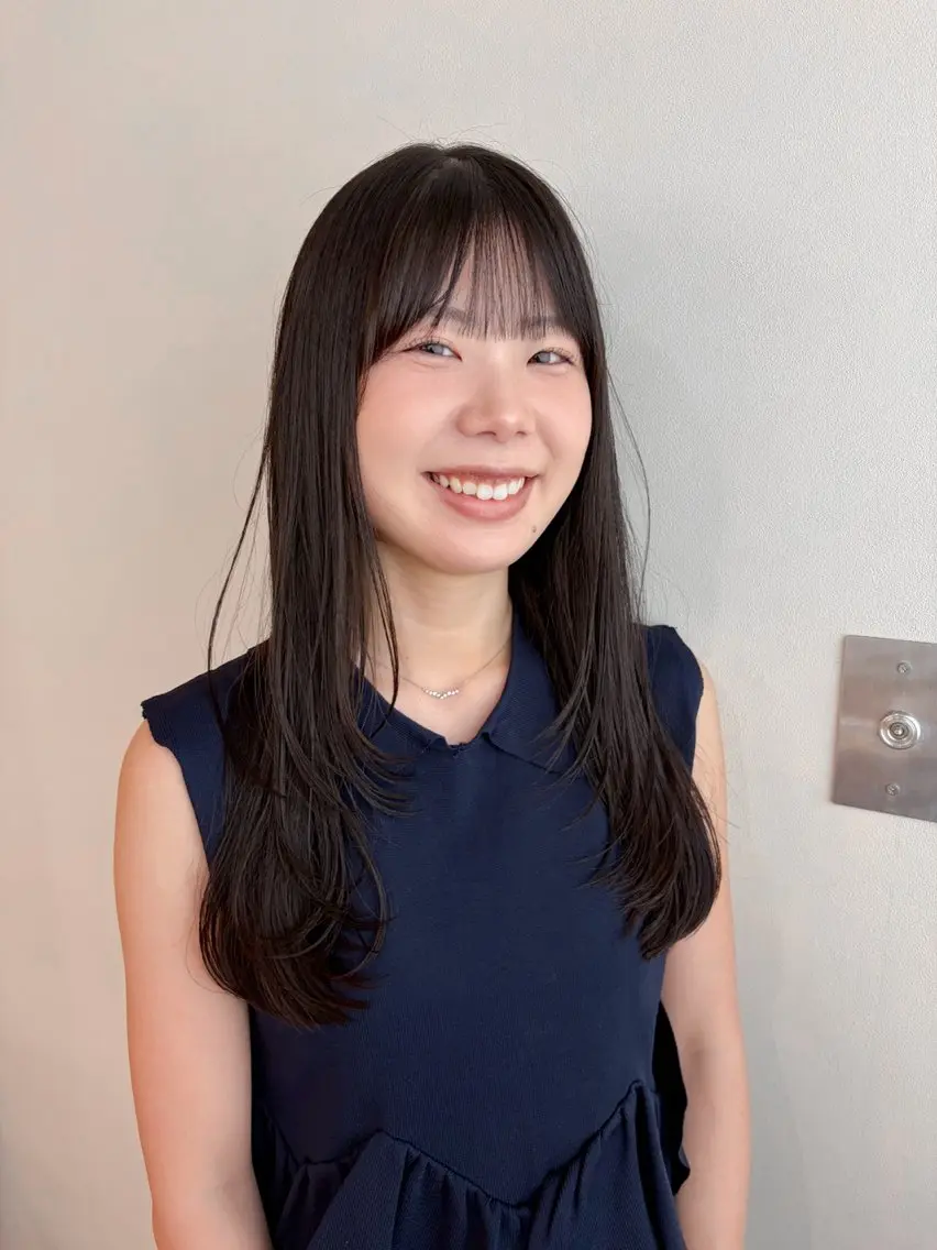 ロング 似合わせカット🎀 梅田🤍sayaのヘアスタイル