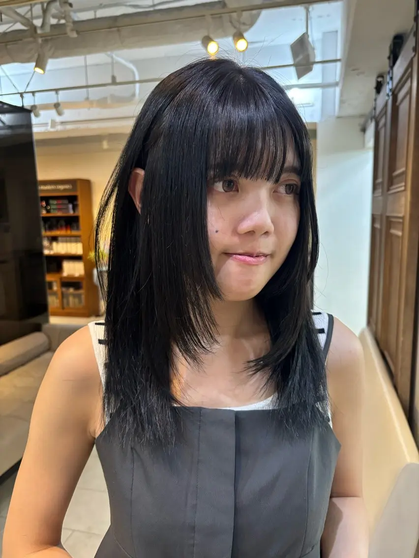 セミロング ヘアカラー トリートメント 🦕K-two/ シノハラナルミ🦕のヘアスタイル