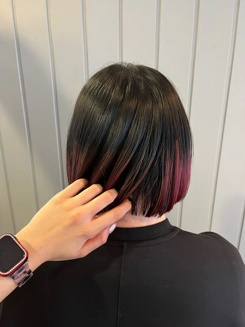 ショート 田中 結月のヘアスタイル