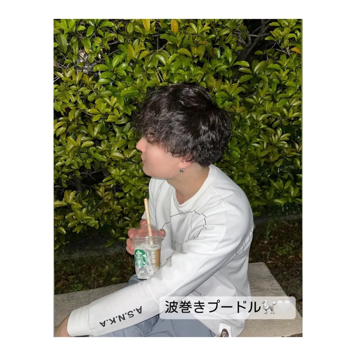 パーマ メンズ カット パーマ 🫧小峰 夕依のヘアスタイル