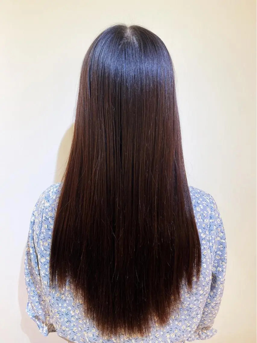 【平日】✨キラ・ツヤ✨ストレートヘア+ヘアコロン付きの写真