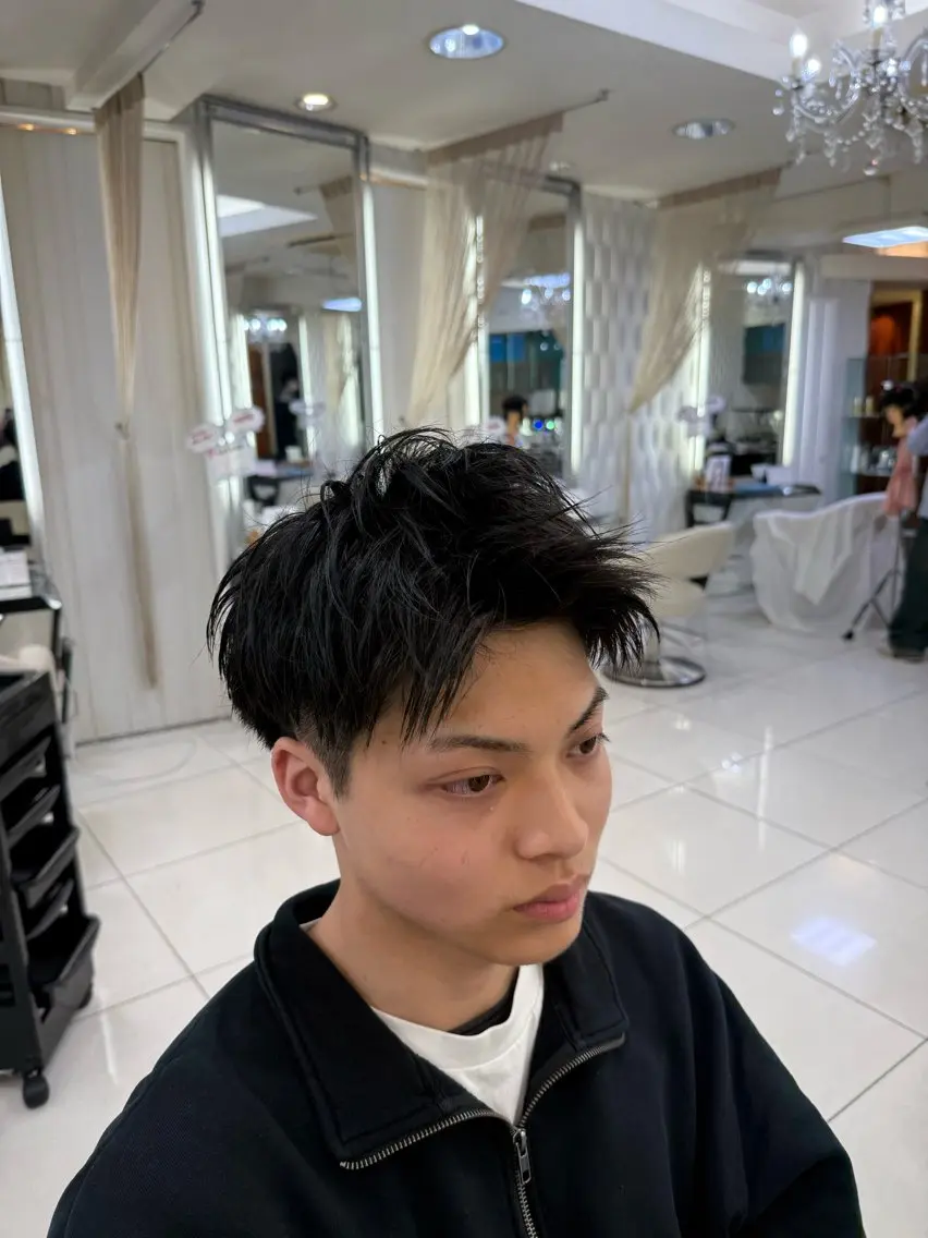 ショート メンズ カット 🔥men's特化 🔥三上 拓真のヘアスタイル