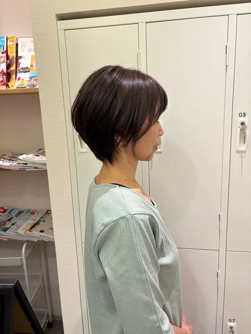 ショート care'A 林のヘアスタイル