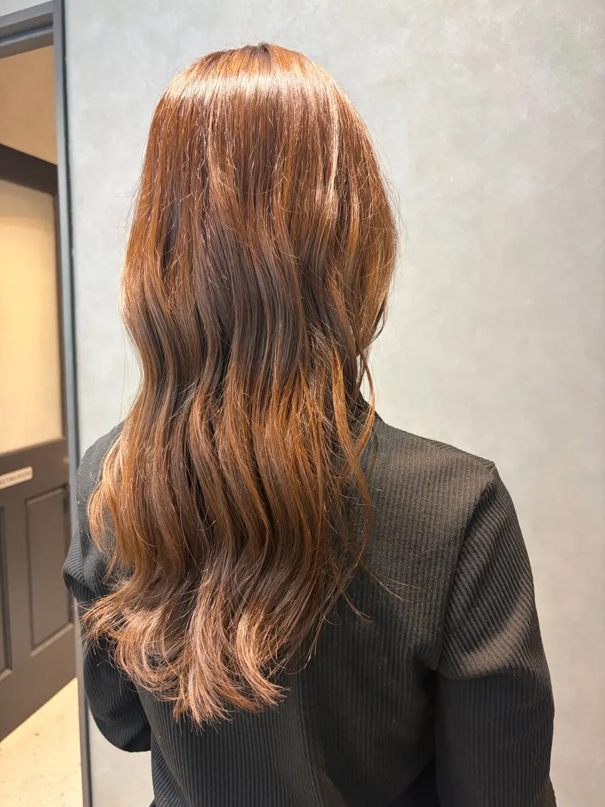 カラー ブラウンカラー ピンクカラー ヘアカラー 🎀ayana /仙台/艶カラー🎀のヘアスタイル