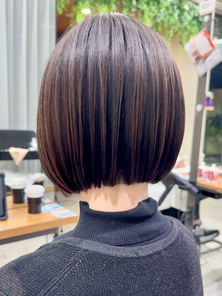 ミディアム カラー パーマ ヘアアレンジ 縮毛矯正 美髪矯正/髪質改善 カラー✨️Velのヘアスタイル