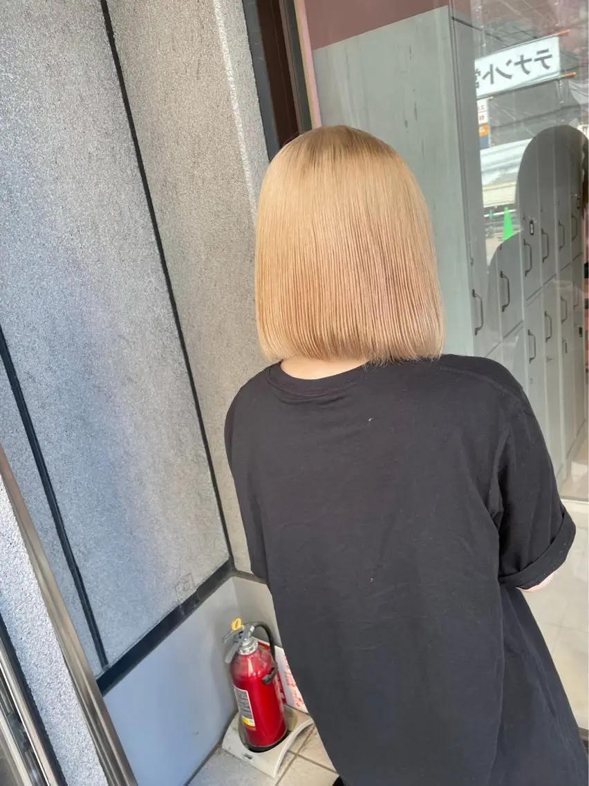 ショート ボブ 金田 颯太のヘアスタイル