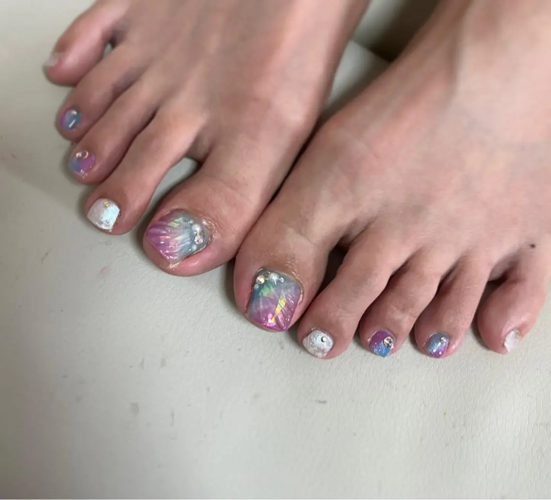 ネイル フットネイル nail M&Tのネイルデザイン