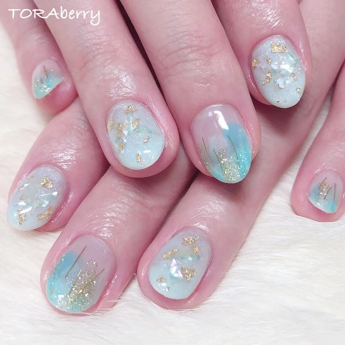 ネイル ニュアンスネイル ハンドネイル ネイリスト なつみのネイルデザイン