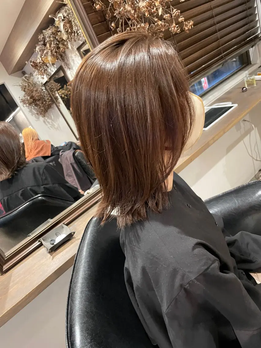 ミディアム カラー 髪質改善 トリートメント ヘアカラー トリートメント ギャルの革命児 秀斗のヘアスタイル