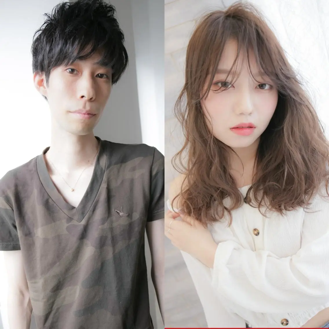 前髪縮毛矯正+似合わせカット【西八王子】の写真