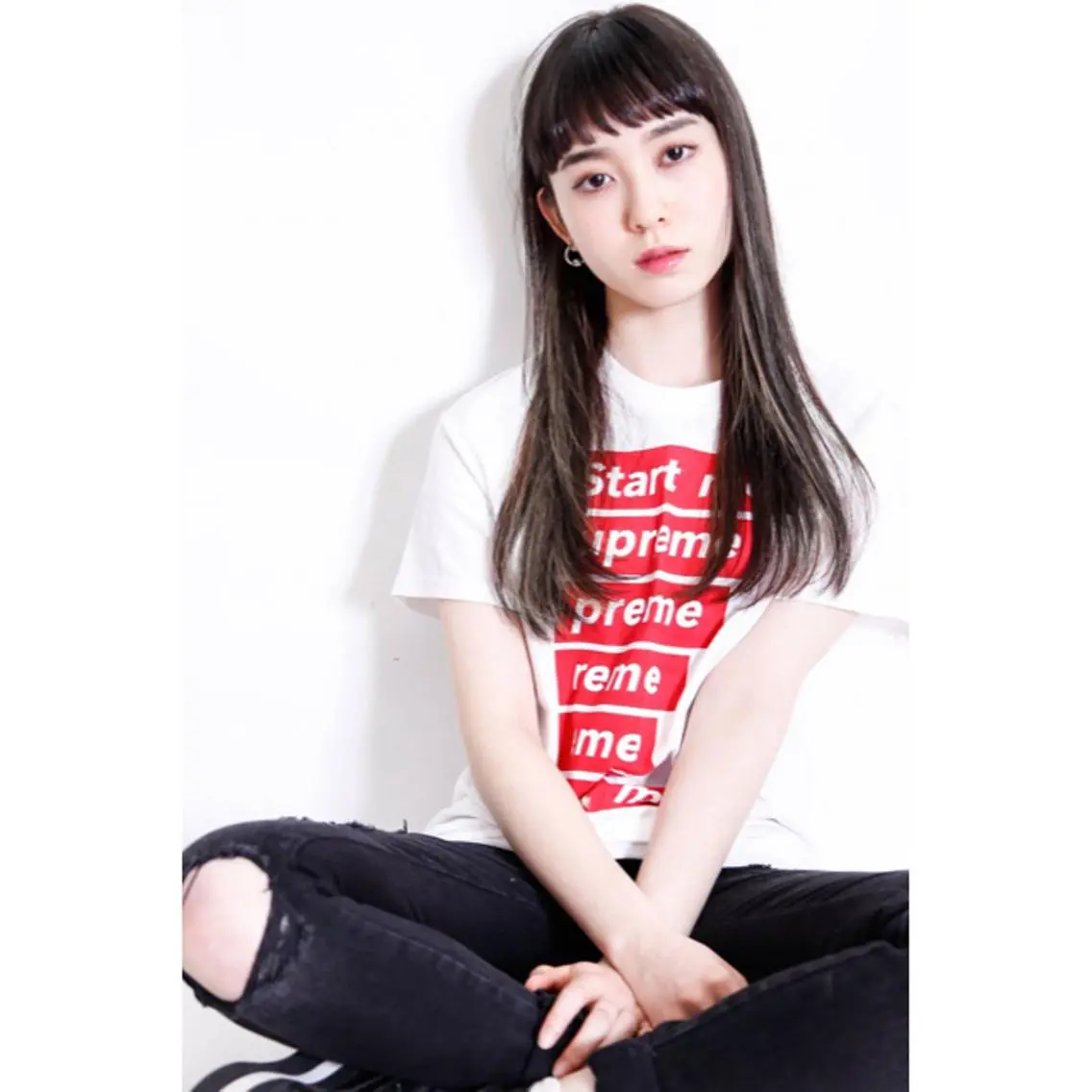 ロング 千葉 絵里花のヘアスタイル