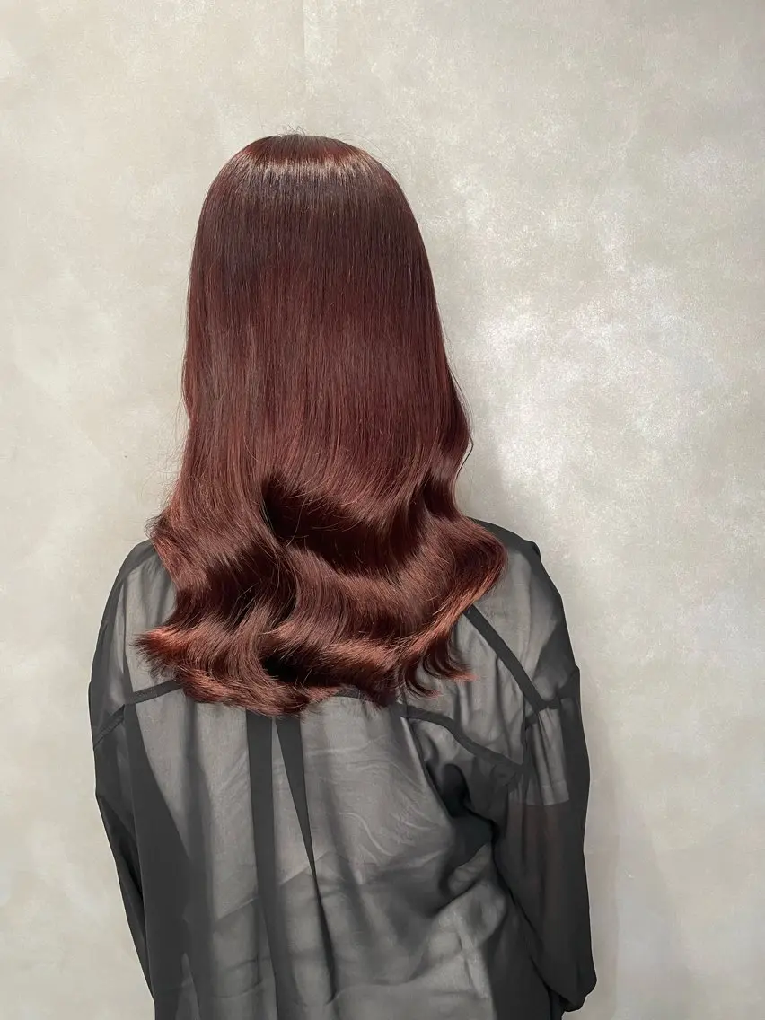 ロング カット ヘアカラー トリートメント MAI /BUCKS/天王寺のヘアスタイル