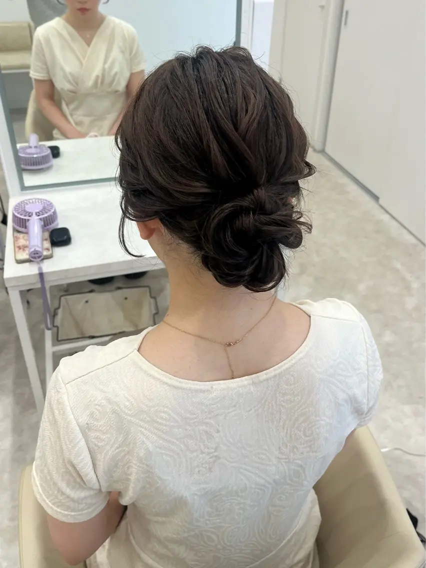 ロング ヘアアレンジ りん/ 名古屋ヘアセットの眉毛・アイブロウイメージ