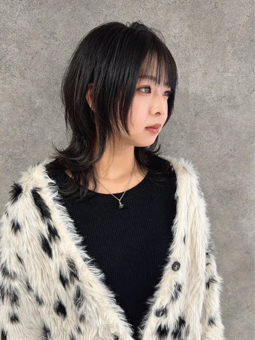 セミロング カット ヘアカラー トリートメント 髪質改善縮毛矯正 ◽️河野泰貴のヘアスタイル