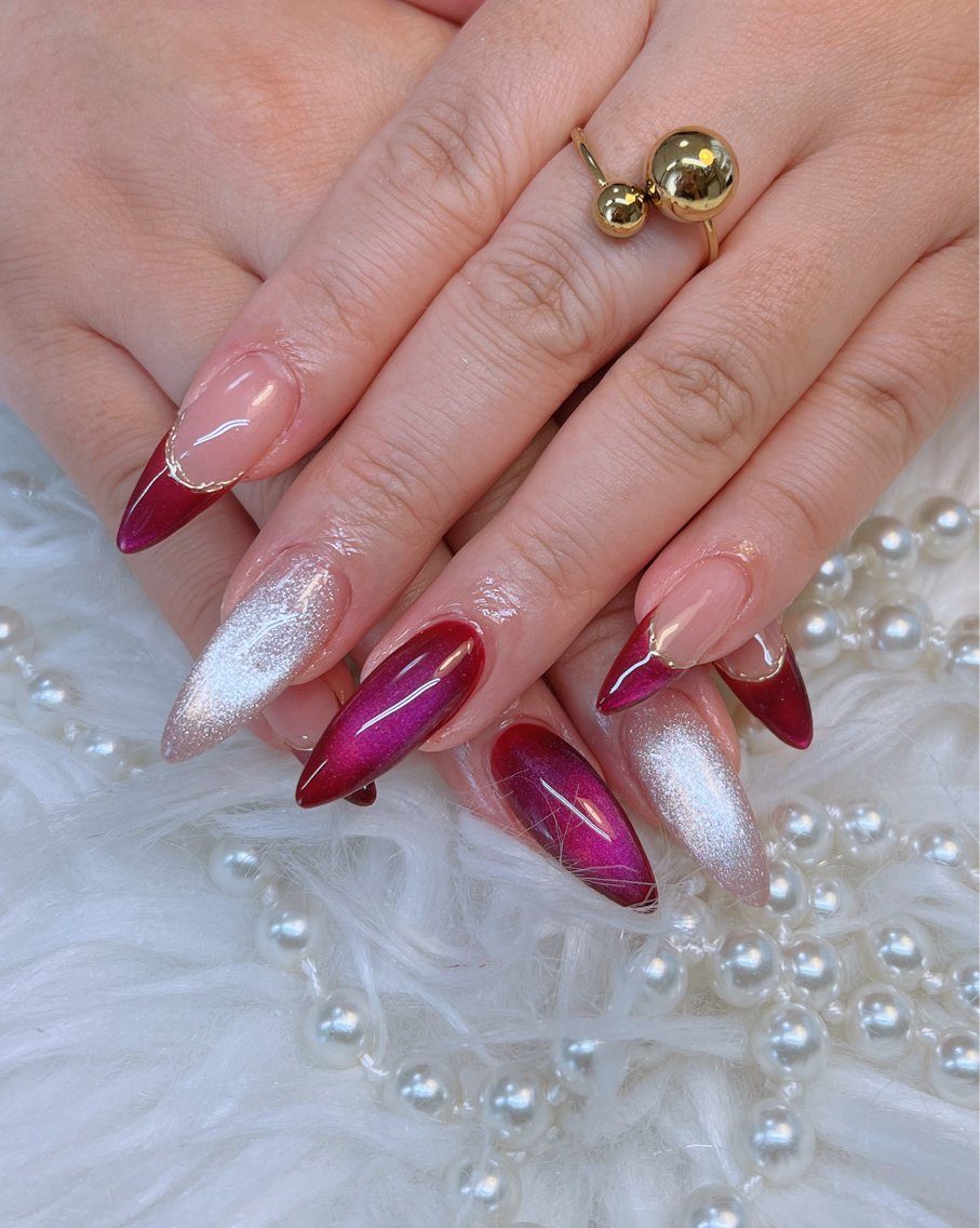 セミロング ハンドネイル Lee _nailのネイルデザイン