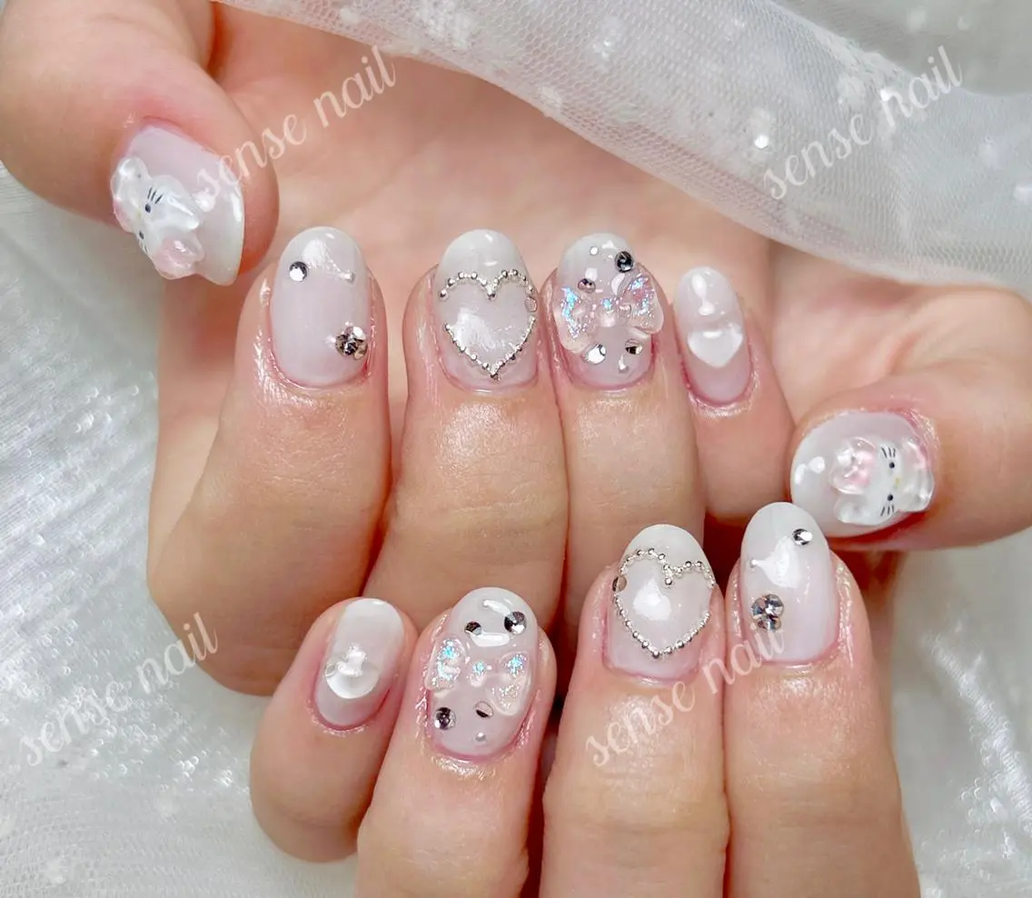ネイル ハンドネイル ハンドケア YUKI 💗 渋谷店のネイルデザイン