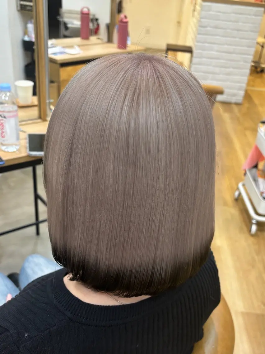 カラー ヘアカラー CINQ ゆりんのヘアスタイル