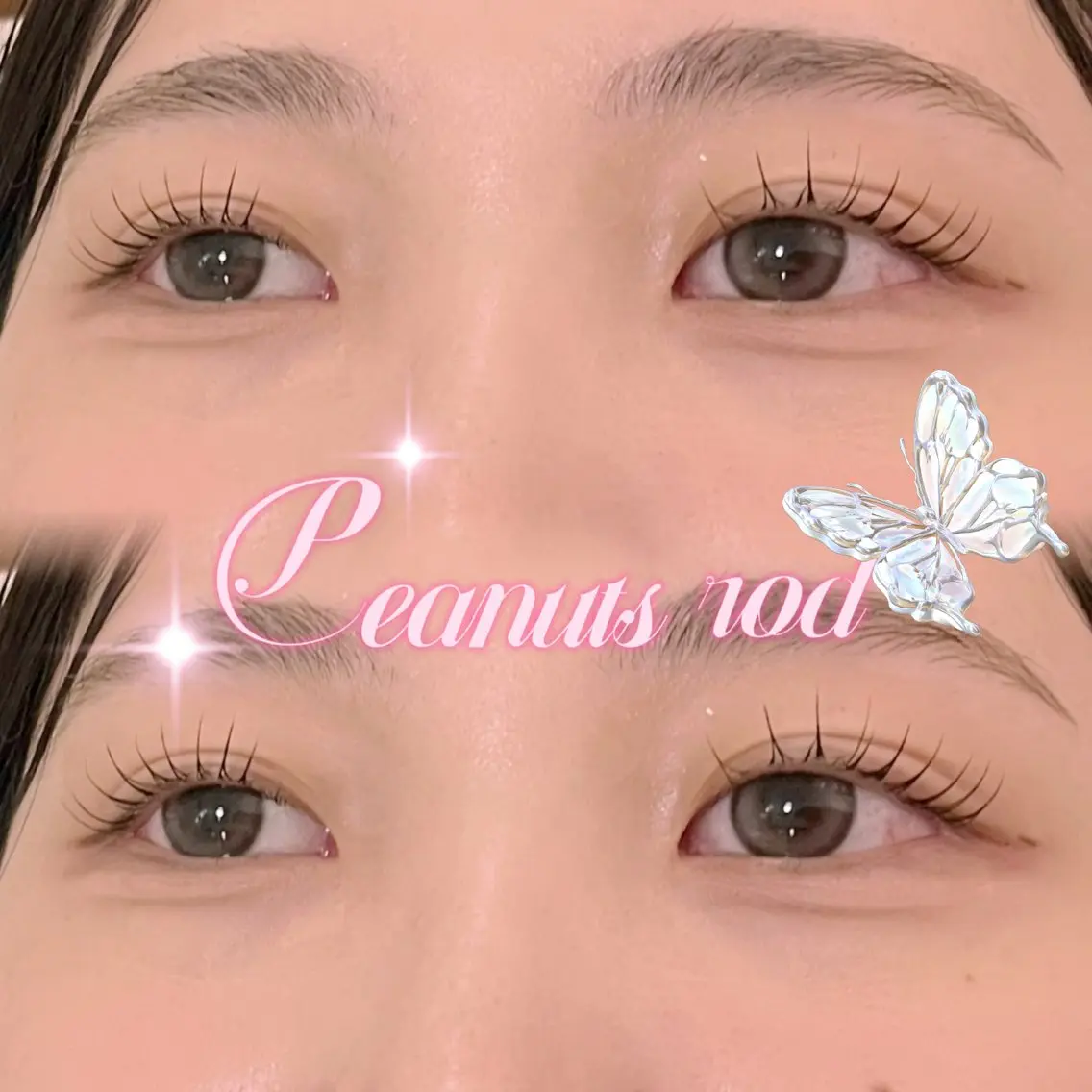 マツエク・マツパ マツパ ♡ re-born sakura ♡のマツエク・マツパデザイン