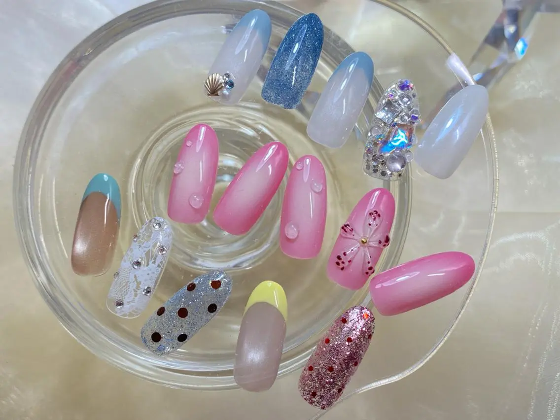 ネイル ハンドネイル orbe 立石のネイルデザイン