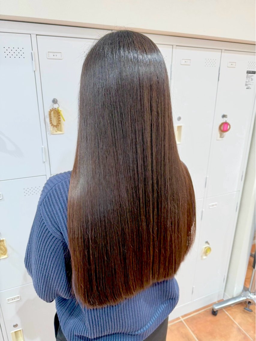 ロング カット こちんだ ともかのヘアスタイル