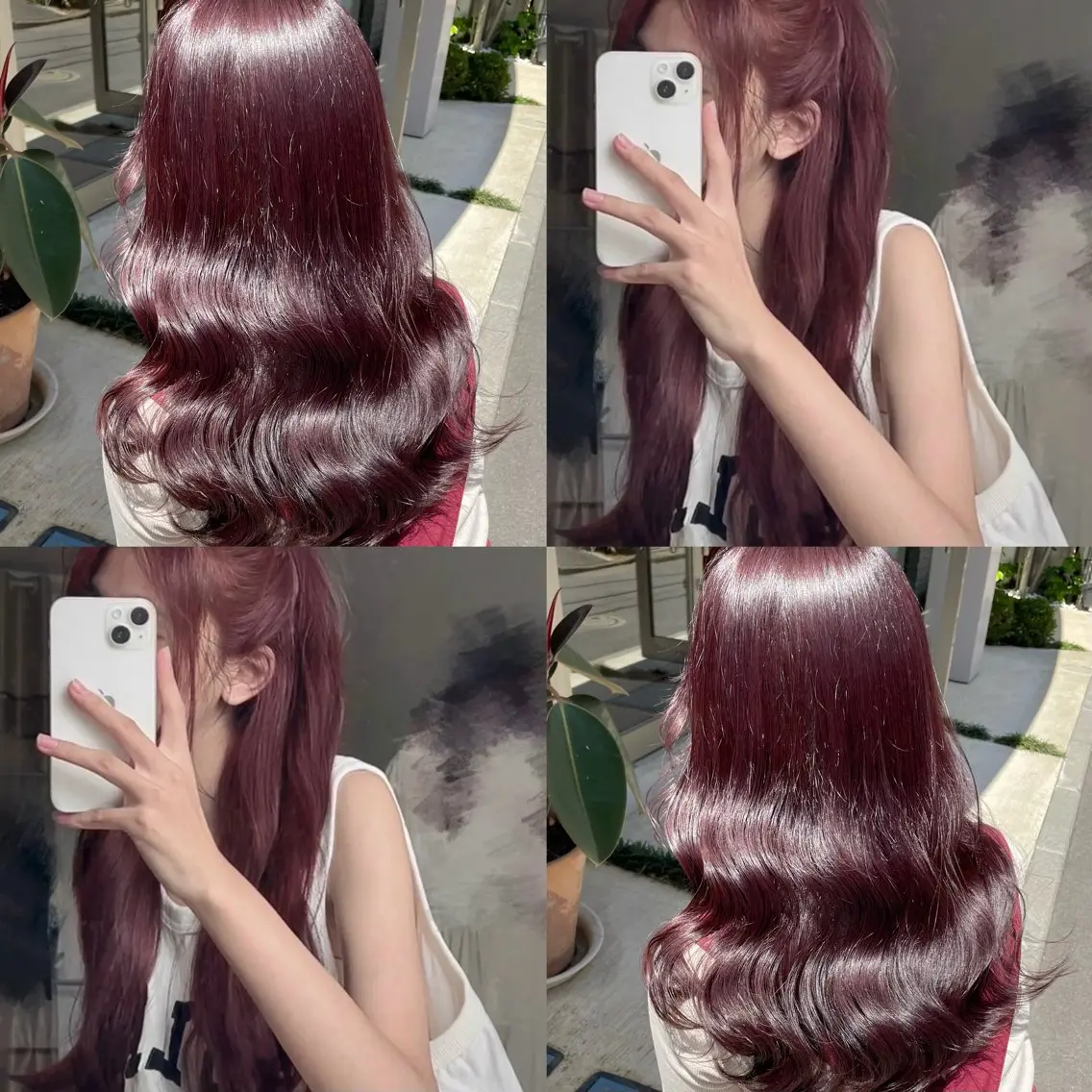 ロング カラー カット ヘアカラー トリートメント ブリーチなしカラー kana🐱のヘアスタイル