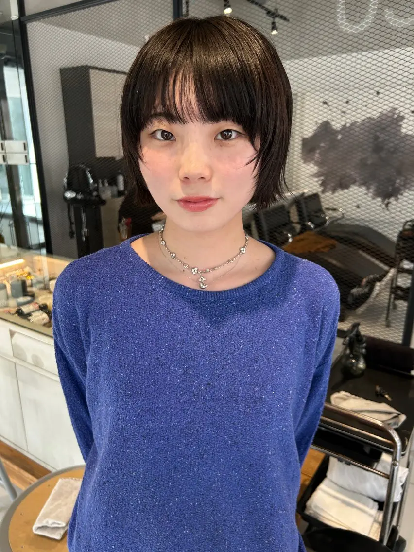 ショート カラー ショートボブ ボブ ショートヘア baLon.fem/ 澤田 奈々子のヘアスタイル