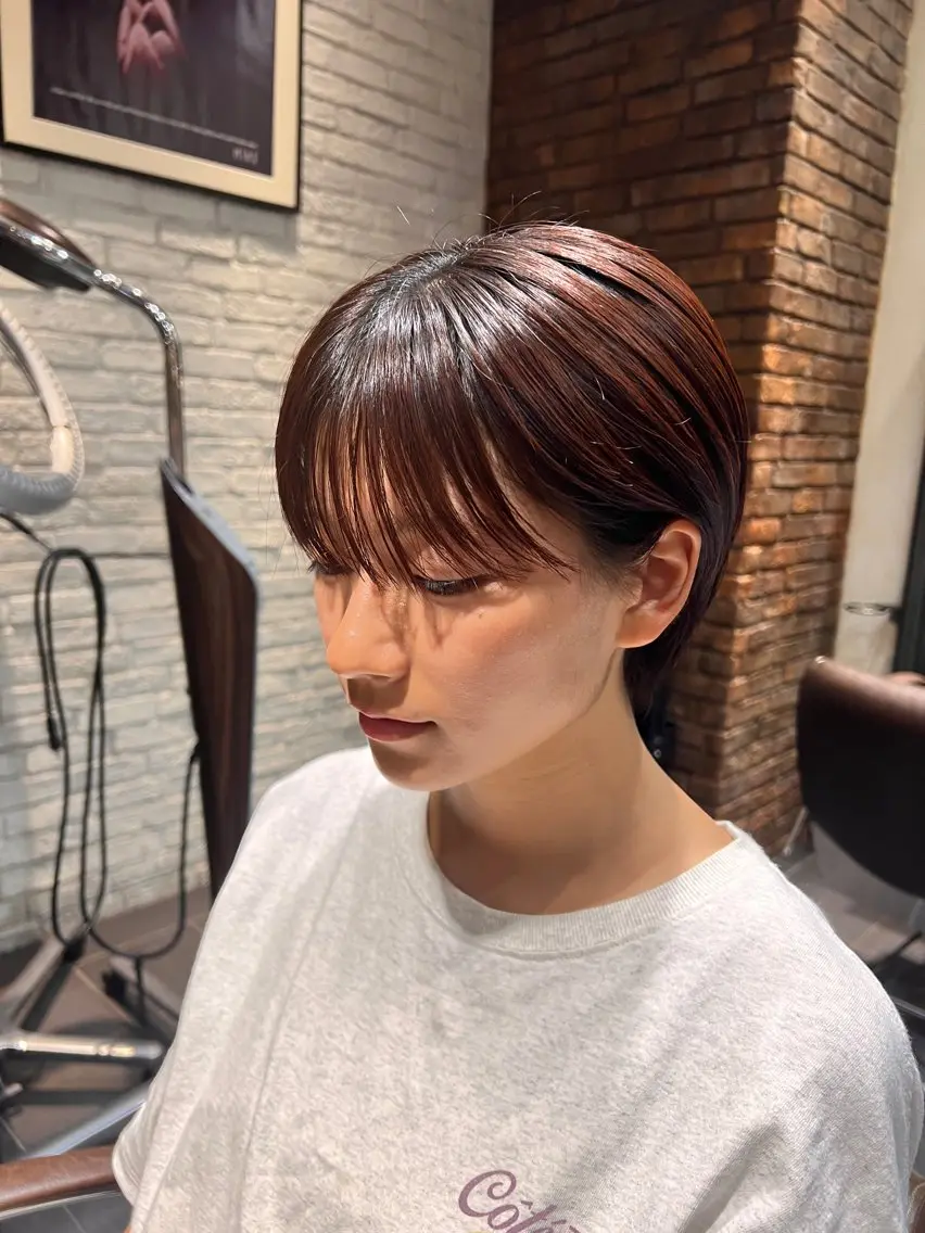 ショート MINX中村 公亮/デザインパーマのヘアスタイル
