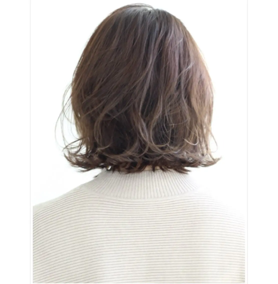 ミディアム カラー パーマ LOOP 佐藤のヘアスタイル