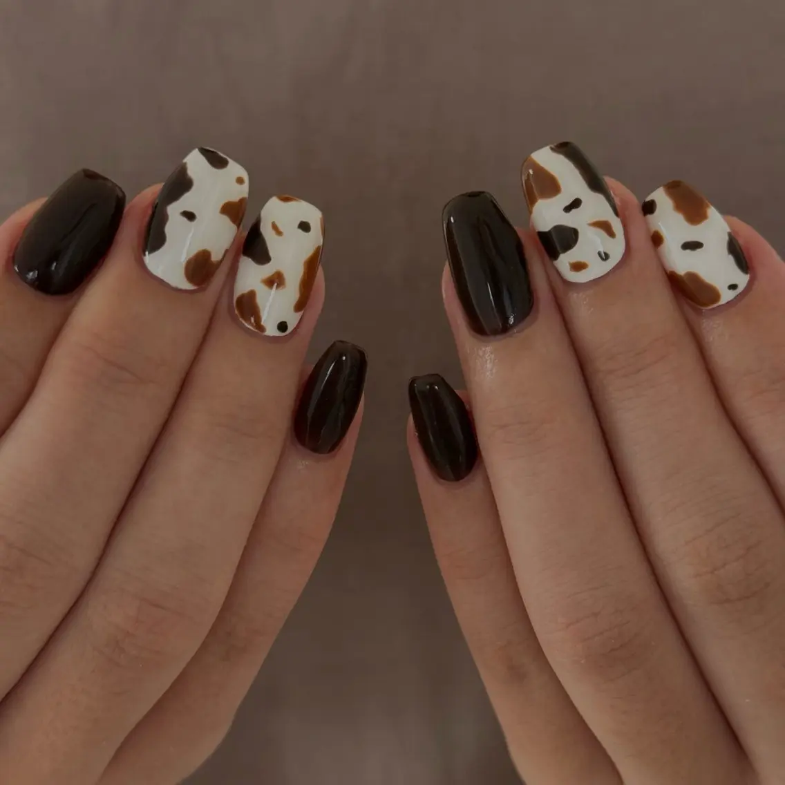 ミディアム 韓国風ヘア ハンドネイル navi nail ayaneのネイルデザイン
