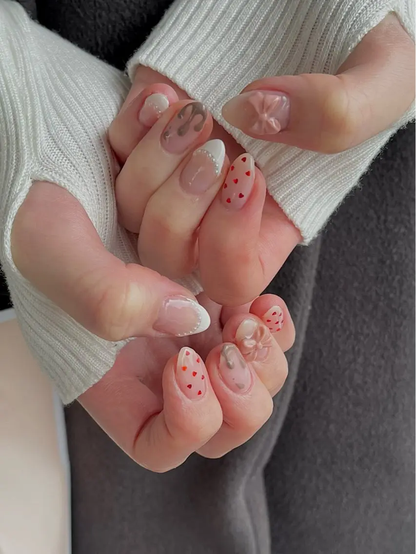 ネイル ハンドネイル フットネイル Nailsalon Fave/Rinaのネイルデザイン