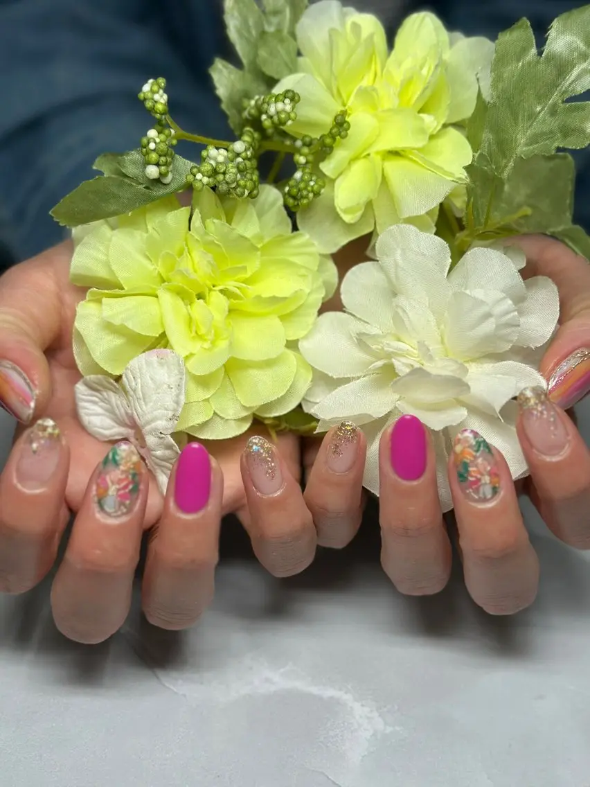 ネイル 持ち込み ｎｙａｓｕ ｎａｉｌのネイルデザイン