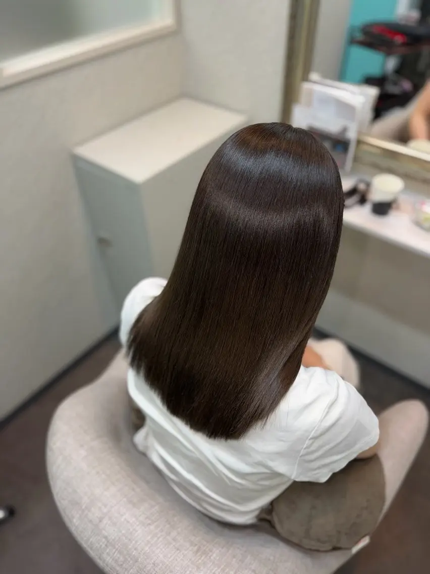 ロング トリートメント ヘッドスパ ヘアセット さやか/髪質改善/ カラー/seta新宿のヘアスタイル