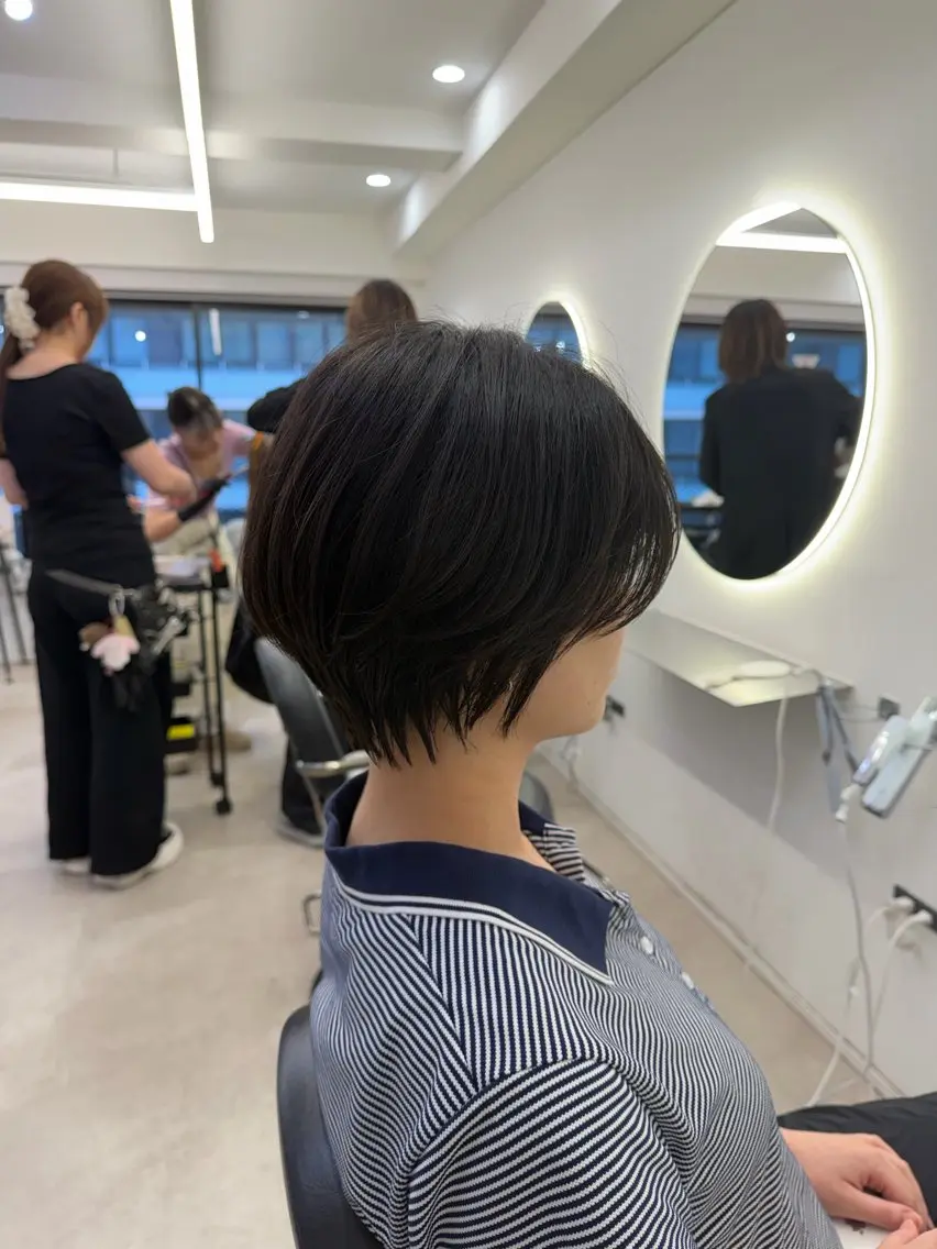 ショート 大人ボブ/ショート 田中大貴のヘアスタイル