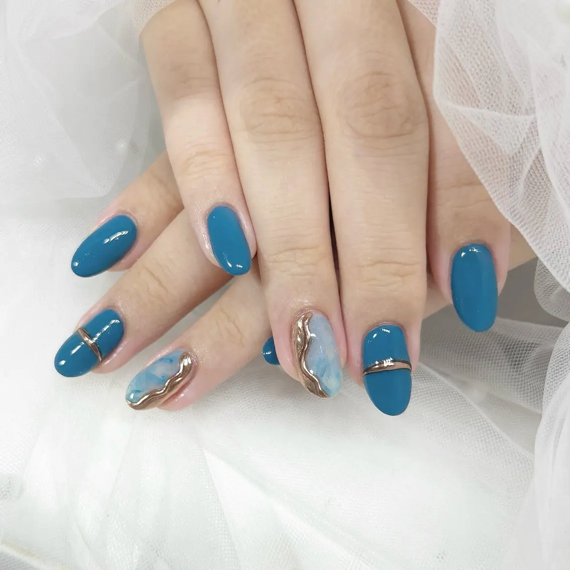 ネイル ハンドネイル 【malunail】 まるねいるのネイルデザイン