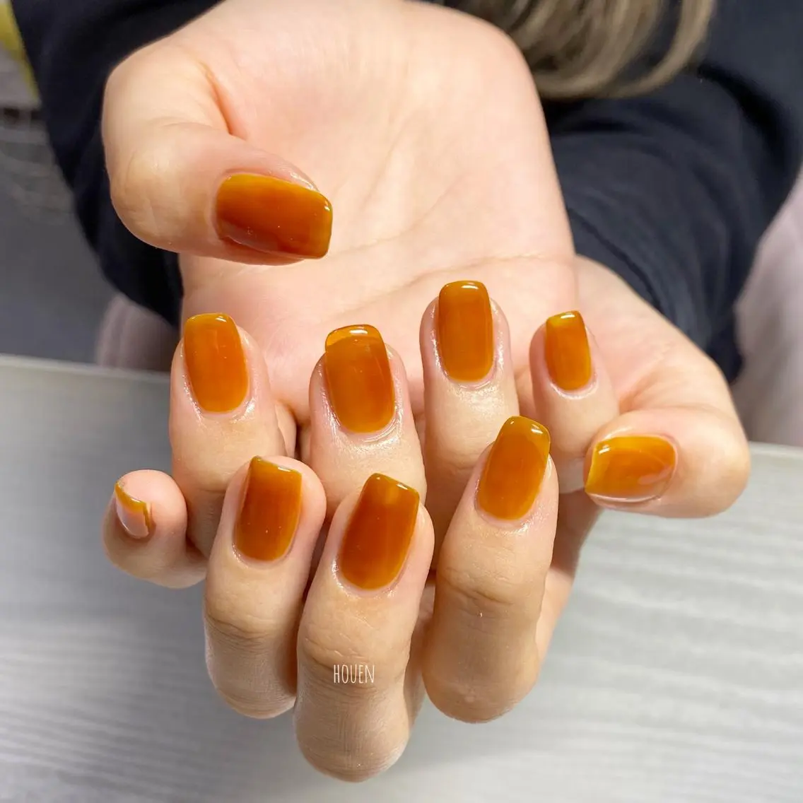 ネイル ワンカラーネイル I pinknail 韓国風·持ち込み専門のネイルデザイン