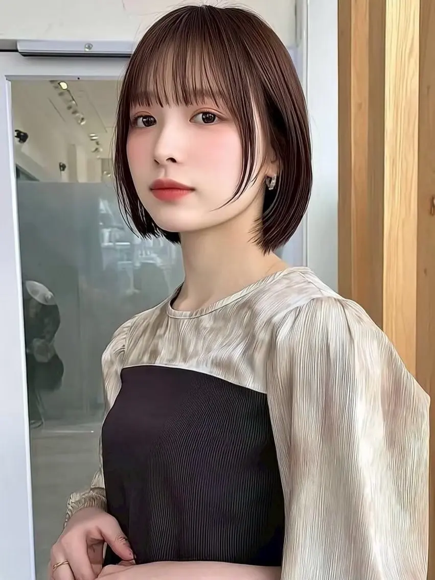 ミディアム カラー 髪質改善 カット ヘアカラー トリートメント りきと🦋髪質改善/ 縮毛矯正/艶カラーのヘアスタイル