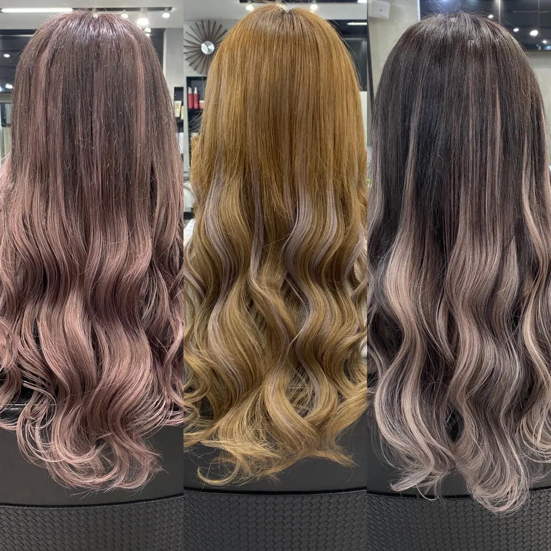 ミディアム カラー ヘアアレンジ FAAM Tsuneのヘアスタイル