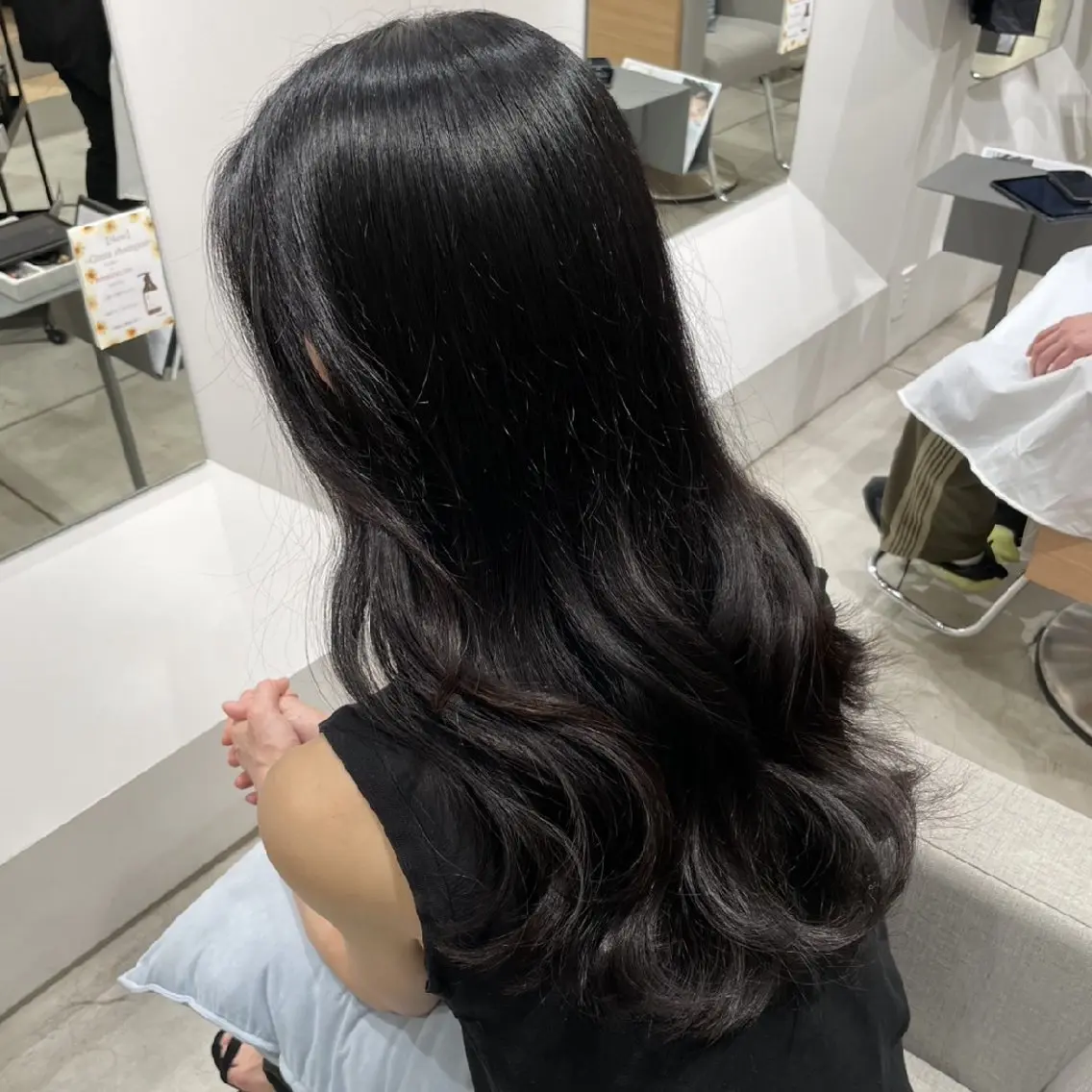 ヘアマニキュア リタッチの写真