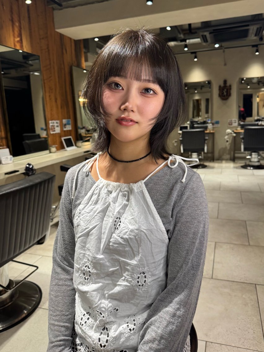 ミディアム カット NEWTON 🌟ミニモ限定のヘアスタイル