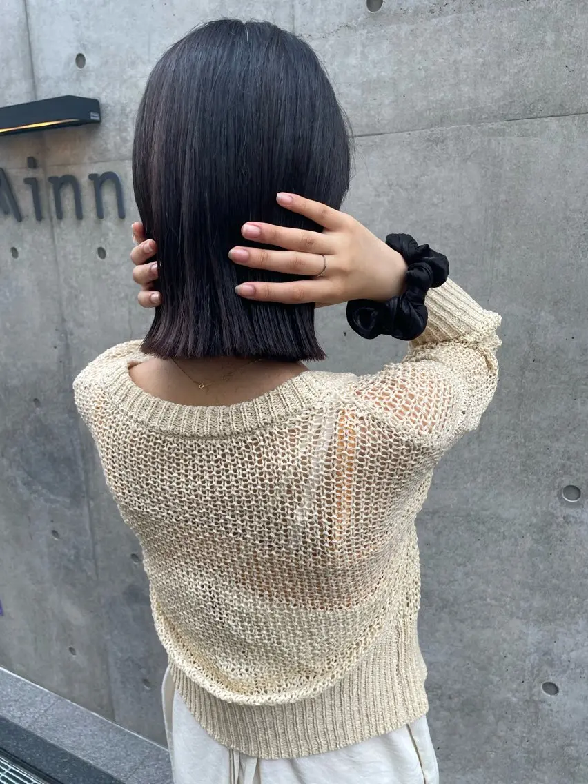 ショート カット ヘアカラー トリートメント ボブ／パーマ指名 No. 1🍃れんとのヘアスタイル