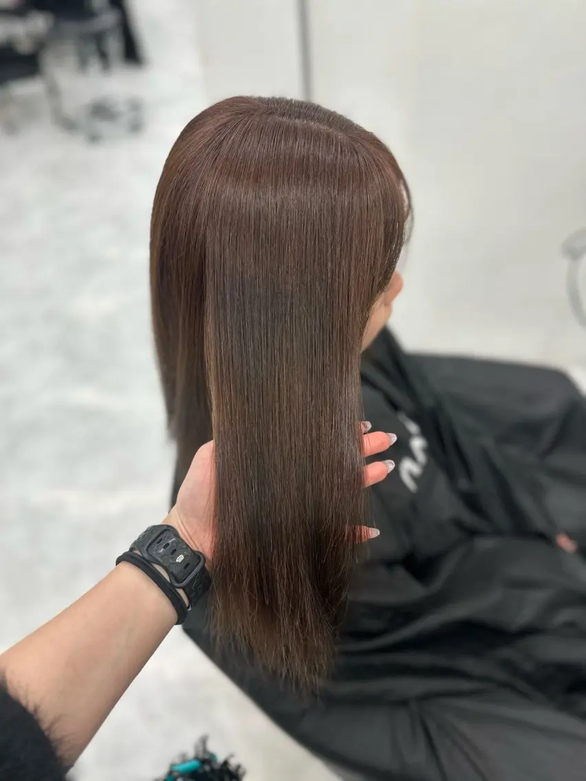カラー 透明感カラー🎀艶髪 Anju/渋谷🎀のヘアスタイル