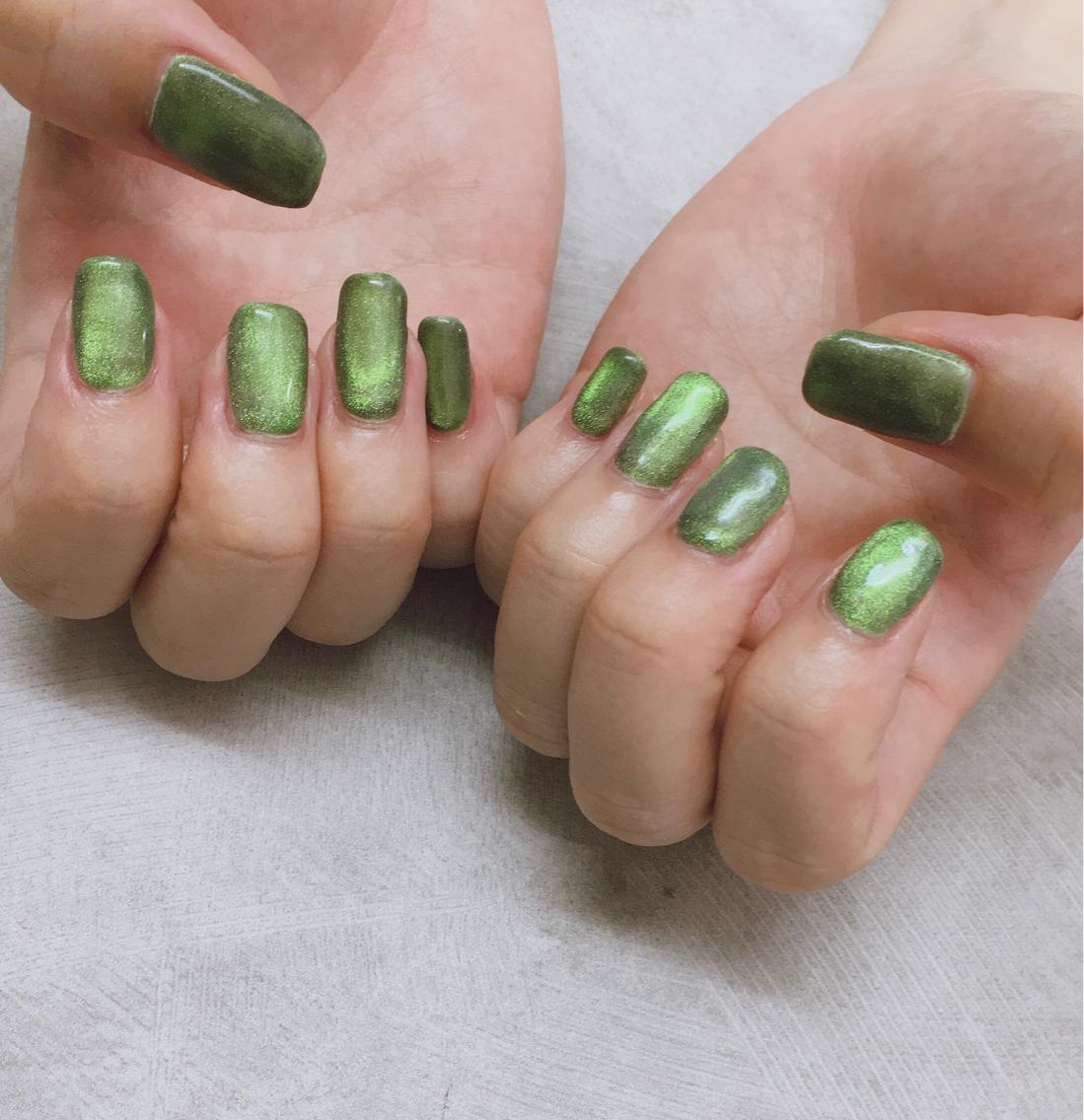 ネイル マグネットネイル ハンドネイル 推しネイル | 　aycnailのネイルデザイン