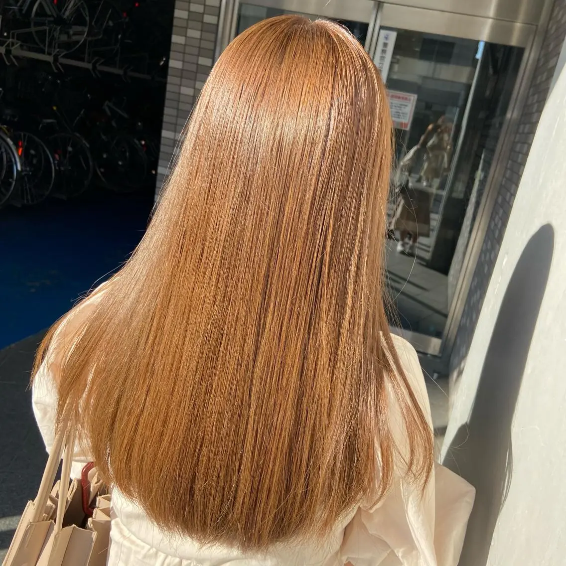ロング カラー アッシュ 透明感カラー 💜推しインナー カラー/菊池柊真💜のヘアスタイル