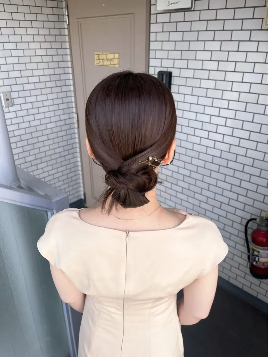 ヘアアレンジ ヘアセット 垢抜けヘアメイク🫧 JURI🪽のヘアスタイル