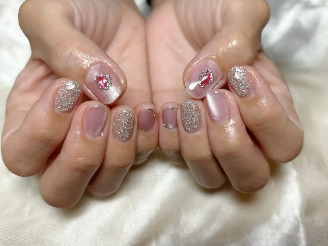 ネイル ハンドネイル ハンドケア ゆう .のネイルデザイン