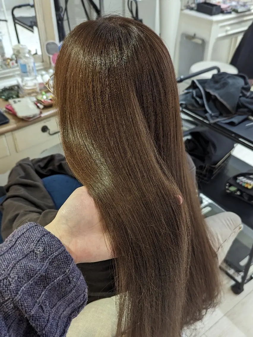 ロング カラー ベージュカラー 🏹MIYU¦抜け感 ×柔らかカラーのヘアスタイル